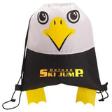 Paws & Claws Promotional Drawstring Backpack - Eagle - view 2