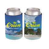 Full Color Budget Folding Custom Can Cooler - view 1