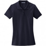 Port Authority EZCotton Pique Custom Polo Shirt - Women's - view 4
