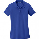 Port Authority EZCotton Pique Custom Polo Shirt - Women's - view 6