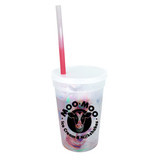 Mood Color Changing Custom Rainbow Confetti Cup Set - 17 oz. - view 5