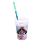 Mood Color Changing Custom Rainbow Confetti Cup Set - 17 oz. - view 6