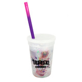 Mood Color Changing Custom Rainbow Confetti Cup Set - 17 oz. - view 7