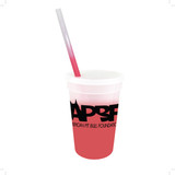 Mood Color Changing Custom Logo Stadium Cup Set - 17 oz. - view 5