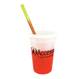 Mood Color Changing Custom Logo Stadium Cup Set - 17 oz. - view 7