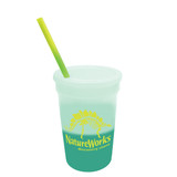 Mood Color Changing Branded Stadium Cup Set - 22 oz. - view 6