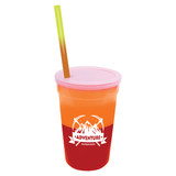Mood Color Changing Branded Stadium Cup Set - 22 oz. - view 10