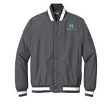 Sport-Tek® Insulated Branded Varsity Jacket - view 3