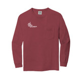 Comfort Colors® Heavyweight Ring Spun Custom Long Sleeve Pocket Tee - view 3