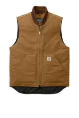 Carhartt® Custom Logo Insulated Duck Work Vest - Men's - view 1