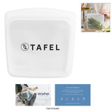 Stasher® Custom Logo Silicone Sandwich Bag - view 2