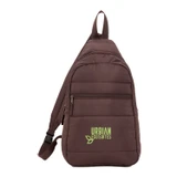 Custom Logo Eco Puffer Sling Backpack - view 1