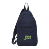 Custom Logo Eco Puffer Sling Backpack - view 3