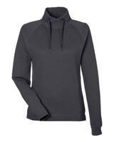 North End® Custom Branded Rhythm Waffle Pullover - Women's - view 2