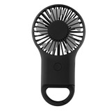 Rechargeable Promotional Fan With Carabiner - view 1