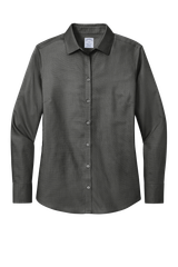 Brooks Brothers® Women's Wrinkle-Free Promotional Stretch Nailhead Shirt - view 4