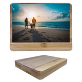 Custom Logo Eco-Friendly Magnetic Bamboo Photo Frame - view 2