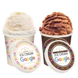 Custom Logo Handcrafted Ice Cream Pints - 2 Pack - view 3