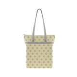 Custom Logo All-Over Print Zippered Tote Bag - 15