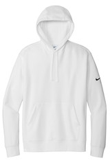 Nike® Custom Logo Club Fleece Sleeve Swoosh® Pullover Hoodie - view 8