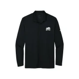 Nike® Dri-FIT® Micro Pique 2.0 Branded Long Sleeve Polo - view 1