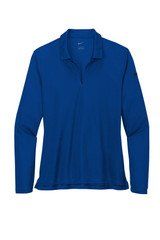 Nike® Dri-FIT® Micro Pique 2.0 Branded  Long Sleeve Polo - Women's - view 4