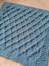 Leeman™ Trellis Knit Cozy Custom Blanket - 50
