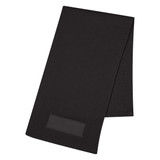 Custom Logo Knit Scarf w/ Patch - view 1