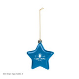 Acrylic Custom Logo Star Ornament - view 1