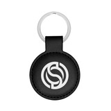 Hue Pop Custom Logo Leatherette Key Tag - view 1