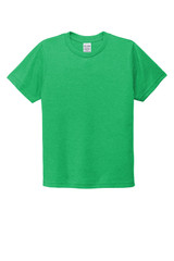 Allmade Youth Recycled Custom Logo Tri-Blend Tee - view 5