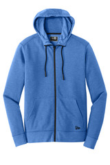New Era Tri-Blend Fleece Custom Full-Zip Hoodie - view 2