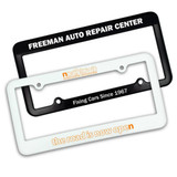Simple Branded License Plate Frame - view 2