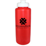 Ergonomic Logo Grip Bottle - 32 oz. - view 6