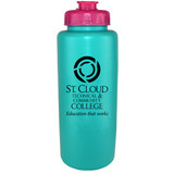 Ergonomic Logo Grip Bottle - 32 oz. - view 7