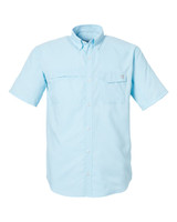 HUK Custom Logo Tide Point Short Sleeve Shirt - Men's - view 2