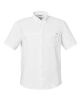 HUK Custom Logo Tide Point Short Sleeve Shirt - Men's - view 6