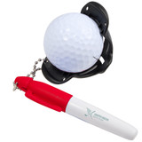 Custom Recycled Golf Ball Marker Stencil Tool - view 2
