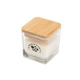 Custom Branded Mini Candle w/ Bamboo Lid - view 2