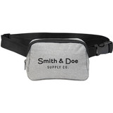 Anywhere rPET Heathered Custom Belt Bag - 7.5