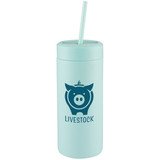 Sol Tonal Recycled Custom Skinny Tumbler - 20 oz. - view 1