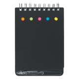 Custom Branded Spiral Jotter w/ Sticky Notes, Flags & Pen - view 1
