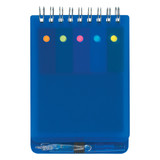 Custom Branded Spiral Jotter w/ Sticky Notes, Flags & Pen - view 2