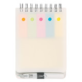 Custom Branded Spiral Jotter w/ Sticky Notes, Flags & Pen - view 3