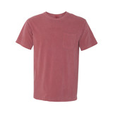 Comfort Colors® Custom Logo Ring-Spun Cotton Pocket Tee - view 259