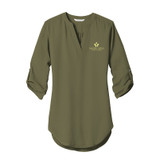 Port Authority® 3/4 Sleeve Custom Tunic Blouse - Women's - view 3