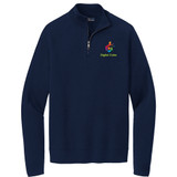 Brooks Brothers® Cotton Stretch Custom 1/4-Zip Sweater - Men's - view 5