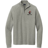 Brooks Brothers® Cotton Stretch Custom 1/4-Zip Sweater - Men's - view 2