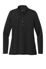 Brooks Brothers® Mid-Layer Stretch Logo 1/2-Button - Women's - view 2