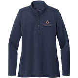 Brooks Brothers® Mid-Layer Stretch Logo 1/2-Button - Women's - view 1
